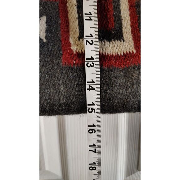El Paso Saddleblanket Wool Large Boho Aztec Design Tote Bag